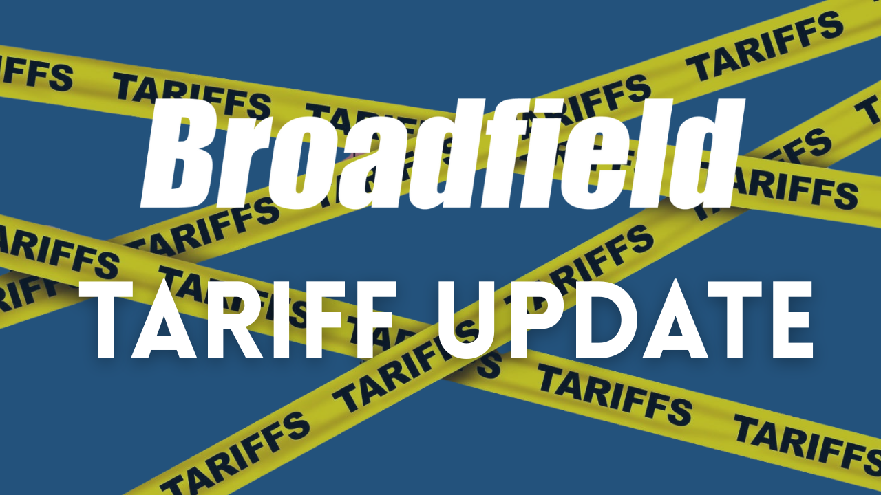 Broadfield Tariff Statement