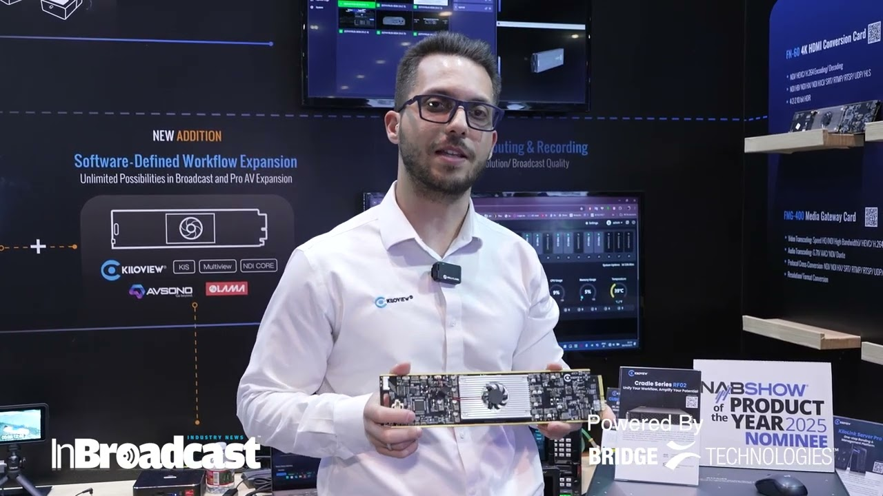 Kiloview RF-02: A Game-Changer for Broadcast Media Revealed at NAB 2025