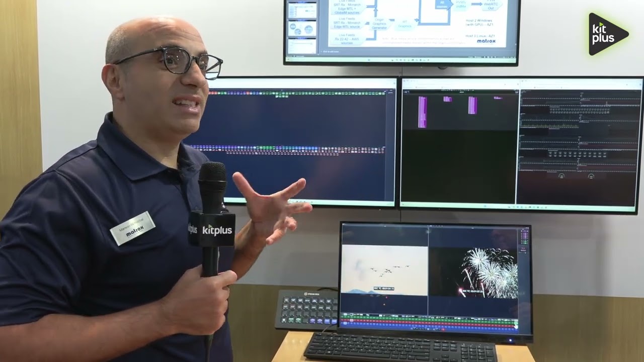 Software-Defined Live Production with Matrox – NAB 2025