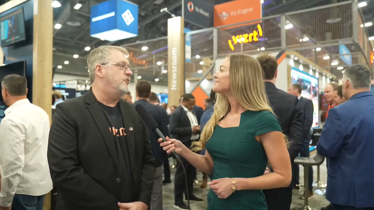 On the Showfloor Live at NAB LAS VEGAS 2025- Sponsored by Broadfield Distributing – VIZRT