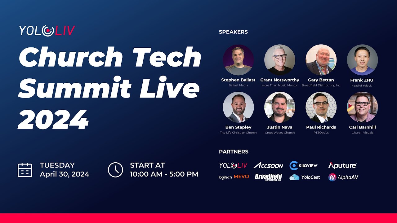 YoloLiv Church Tech Summit Live
