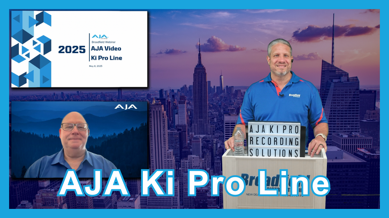 Explore the AJA Ki Pro Line – Pro Video Recording Solutions