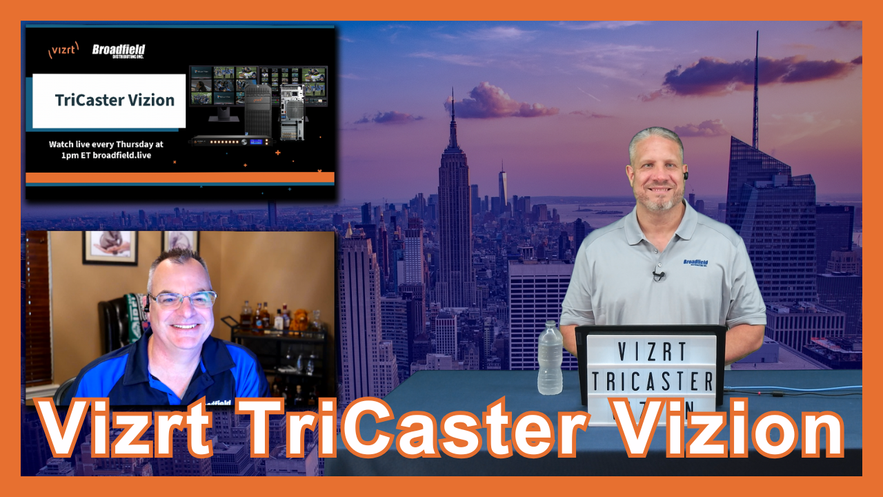 Meet the TriCaster Vizion: Next-Level Live Production