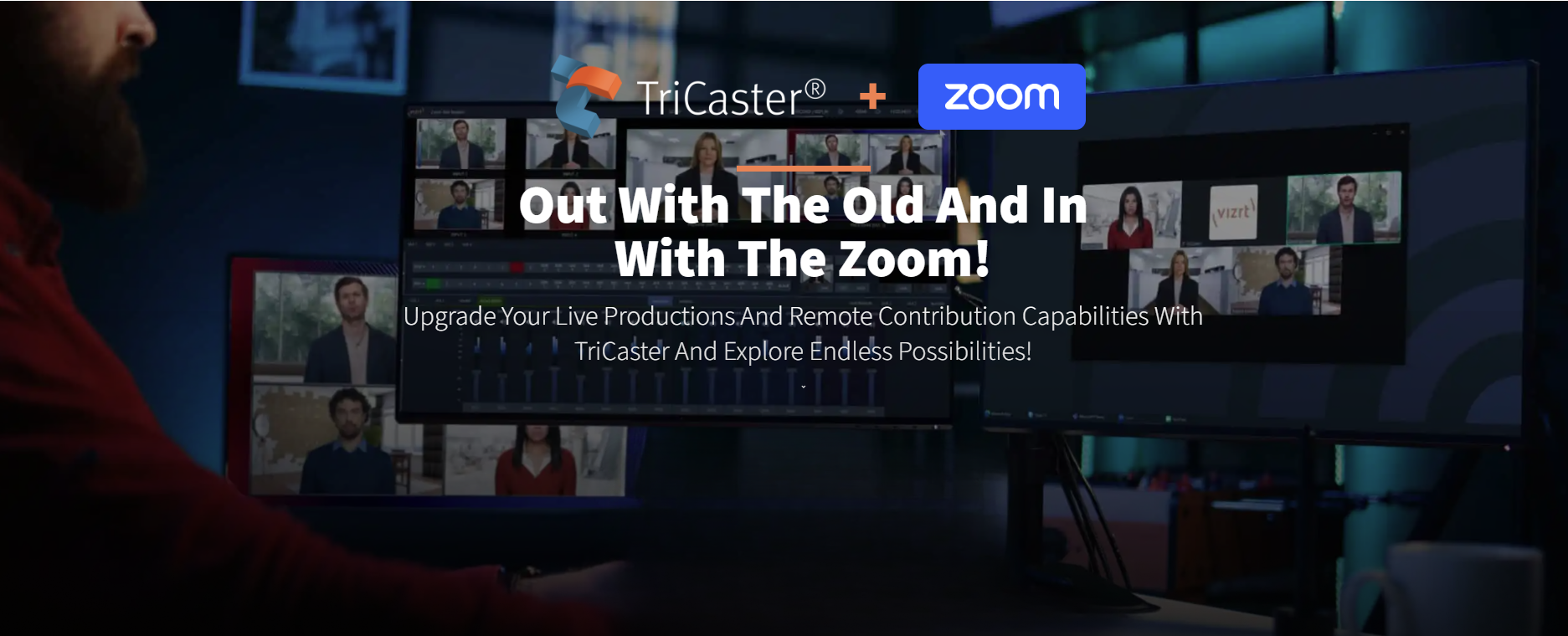Native Zoom Integration Comes to TriCaster TC1 and TC410+: Elevate Your Remote Production