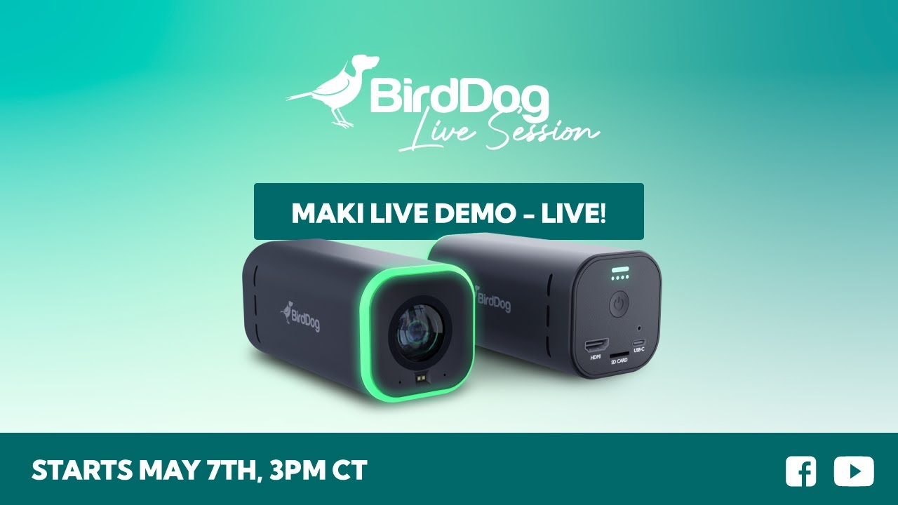 BirdDog Maki Studio: A Flexible Multi-Cam Live Production Solution for iPad Users