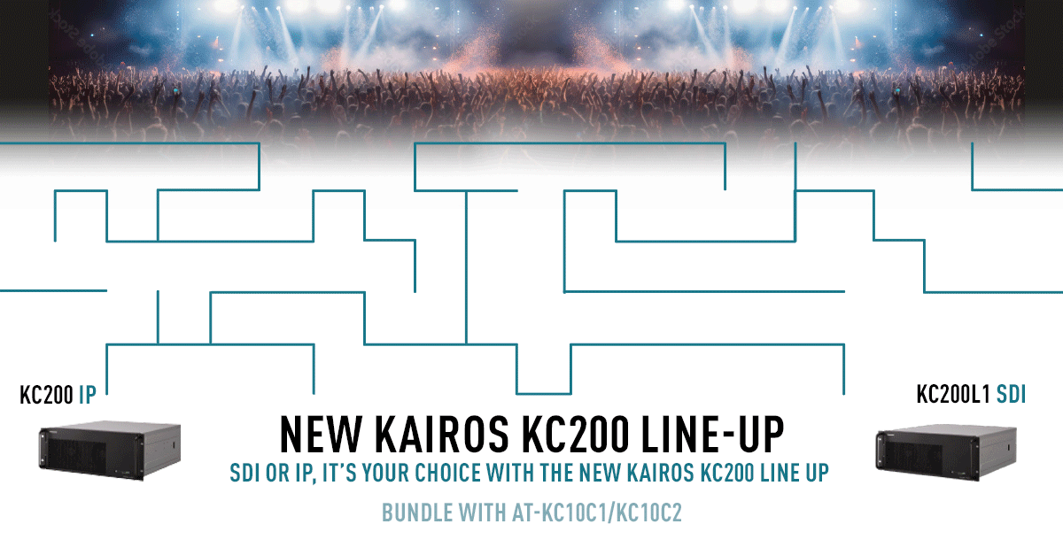 Panasonic KAIROS KC200 & KC200L1: Choose SDI or IP for Seamless Live Production