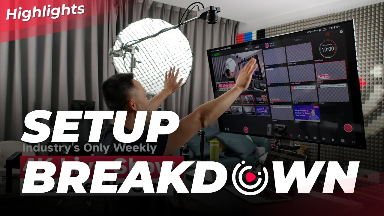 How YoloBox and YoloCam S7 Power a Fully Automated 4K Multicam Studio