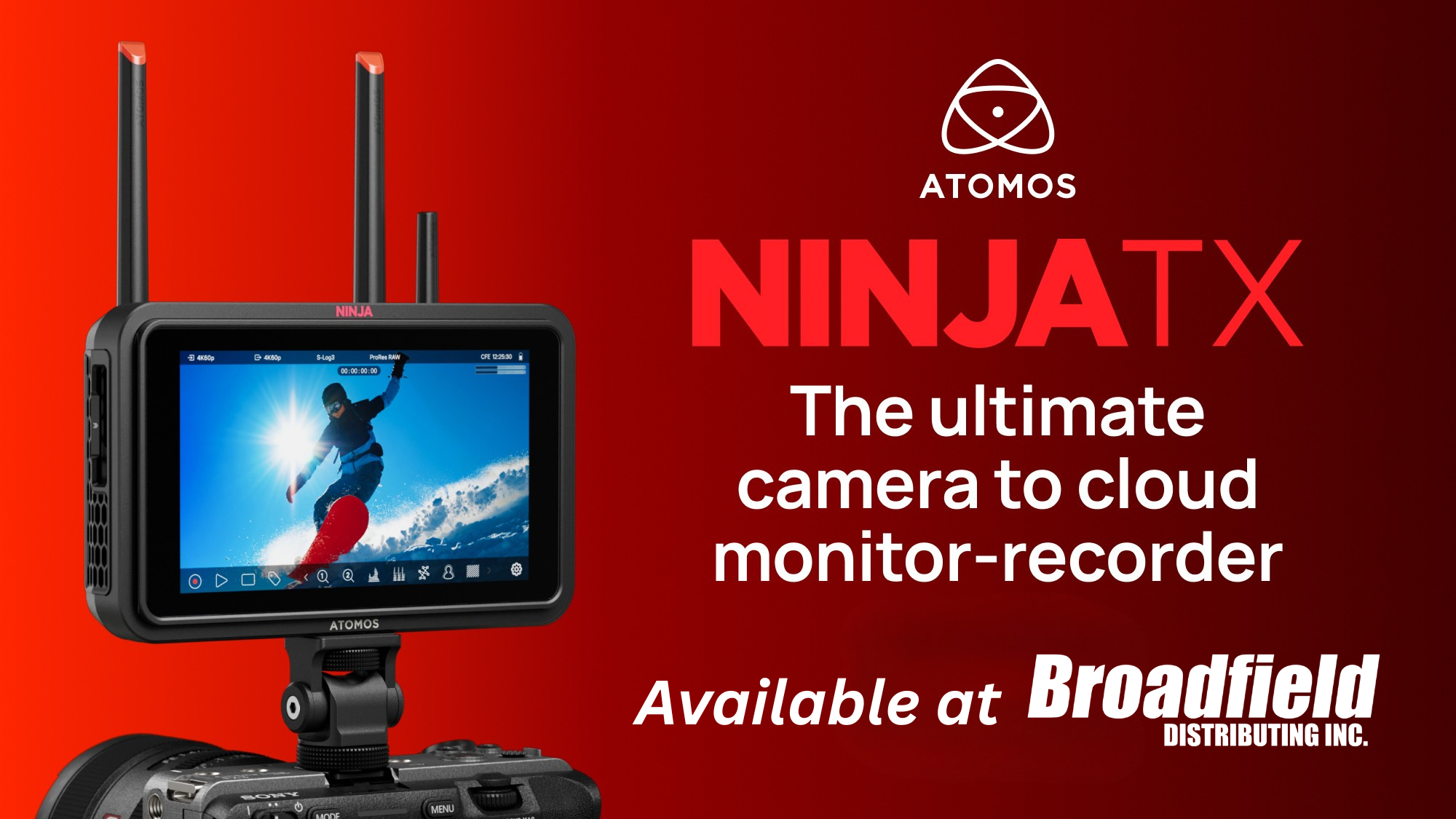 NEW PRODUCT ALERT: Atomos Ninja TX