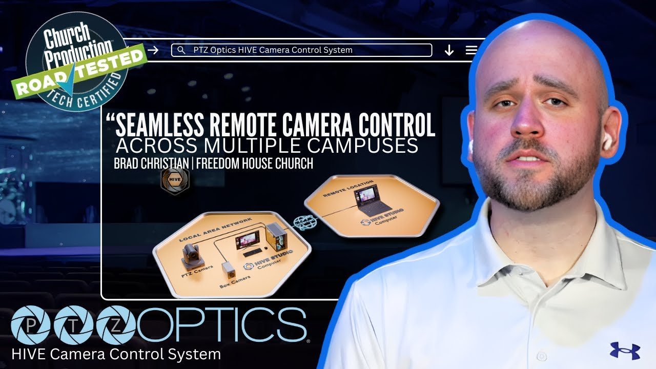 Remote Church Production Made Easy: Freedom House Uses PTZOptics Hive to Connect Campuses
