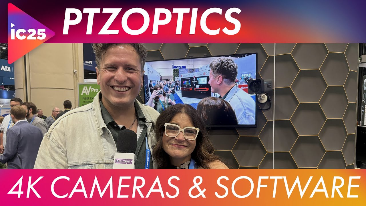 PTZOptics Showcases New Cameras and Software at InfoComm 2025