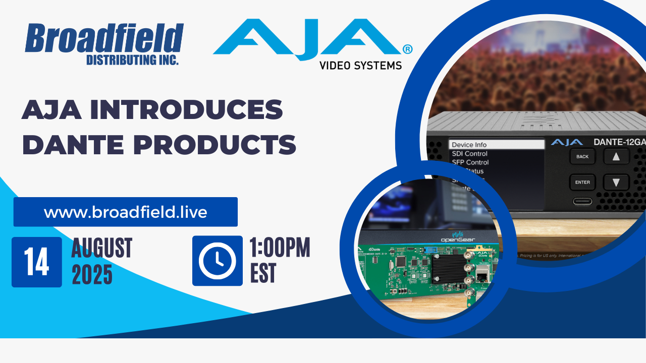 Tune into AJA on Broadfield Live this Week