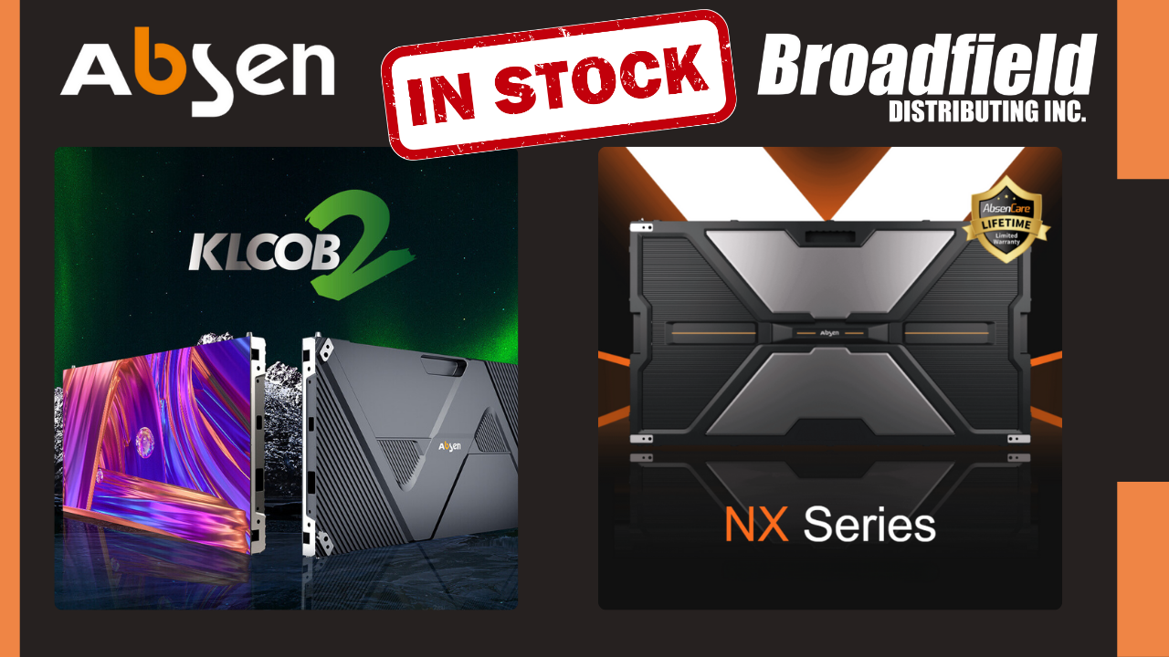 Absen In Stock at Broadfield