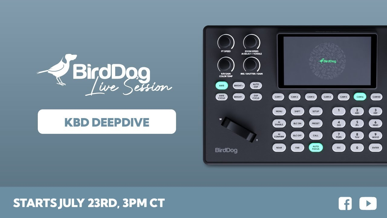 Why the BirdDog KBD PTZ Controller Is the Eco-Friendly Choice for Pro AV