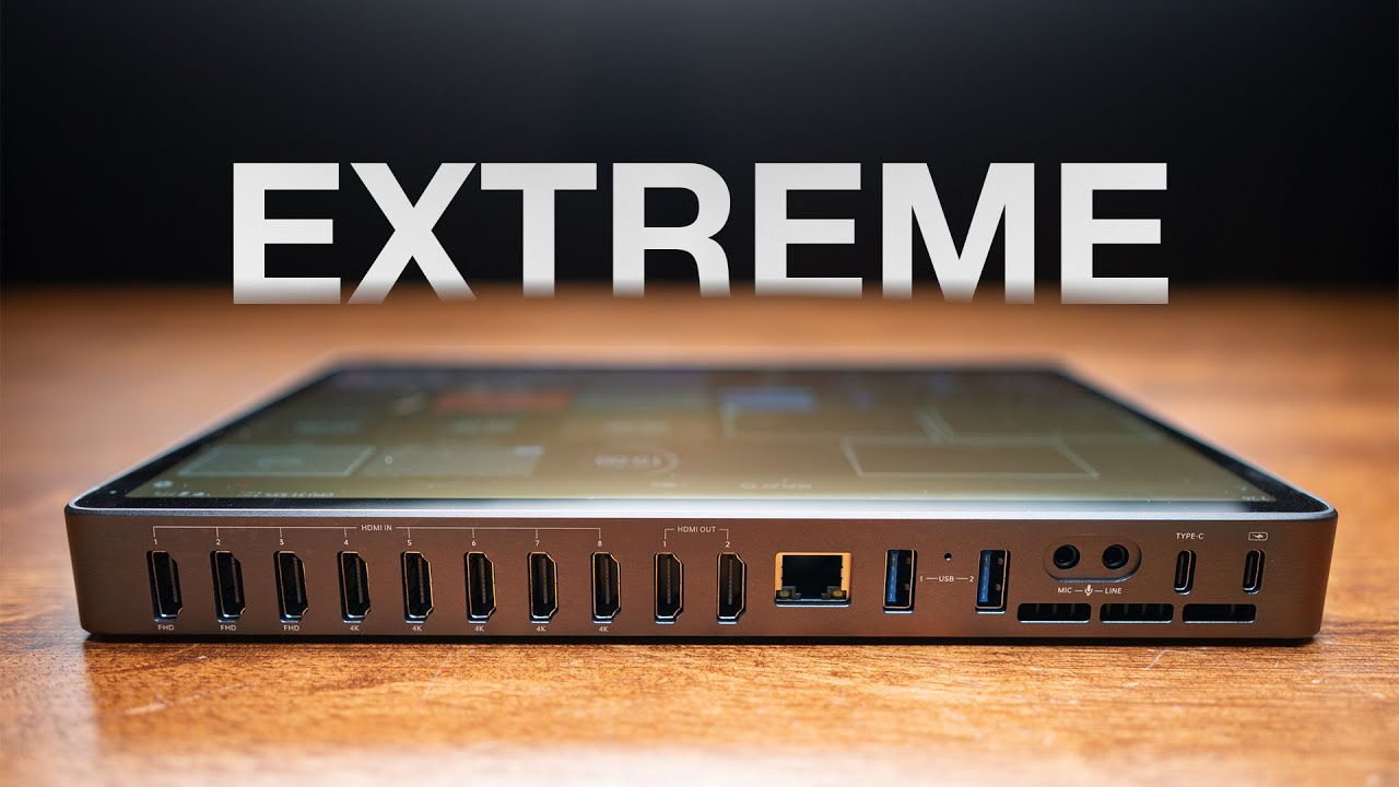YoloBox Extreme – 8 HDMI Inputs and Unlimited Live Streaming Power