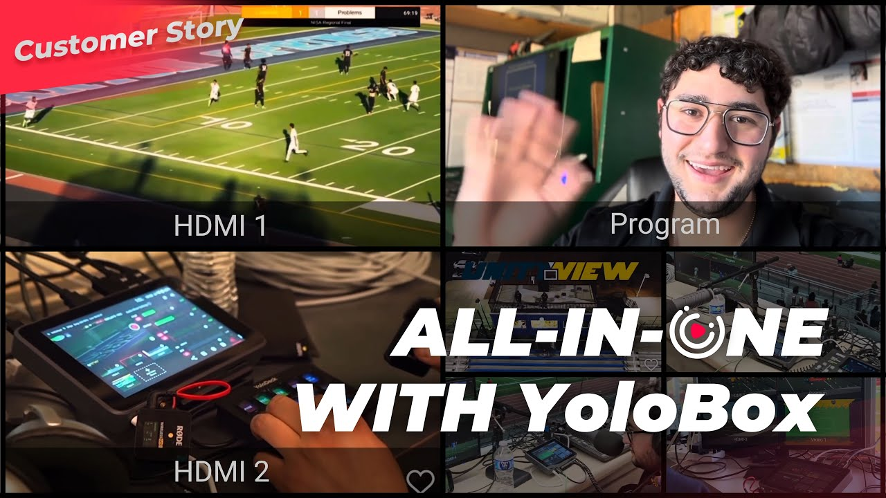 Pro-Level Sports Streaming with YoloBox Ultra – UnityView TV’s Winning Setup