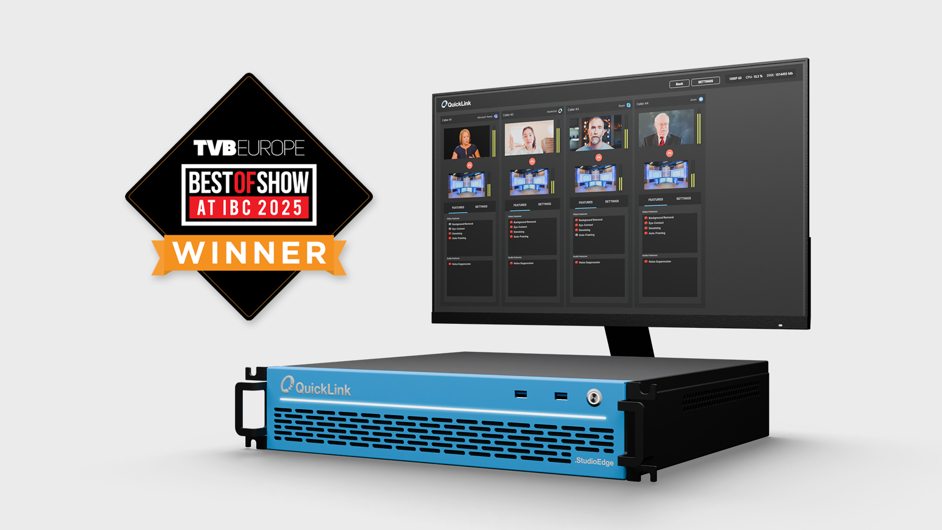 QuickLink StudioEdge Redefines Remote Guest Contribution for Broadcasters