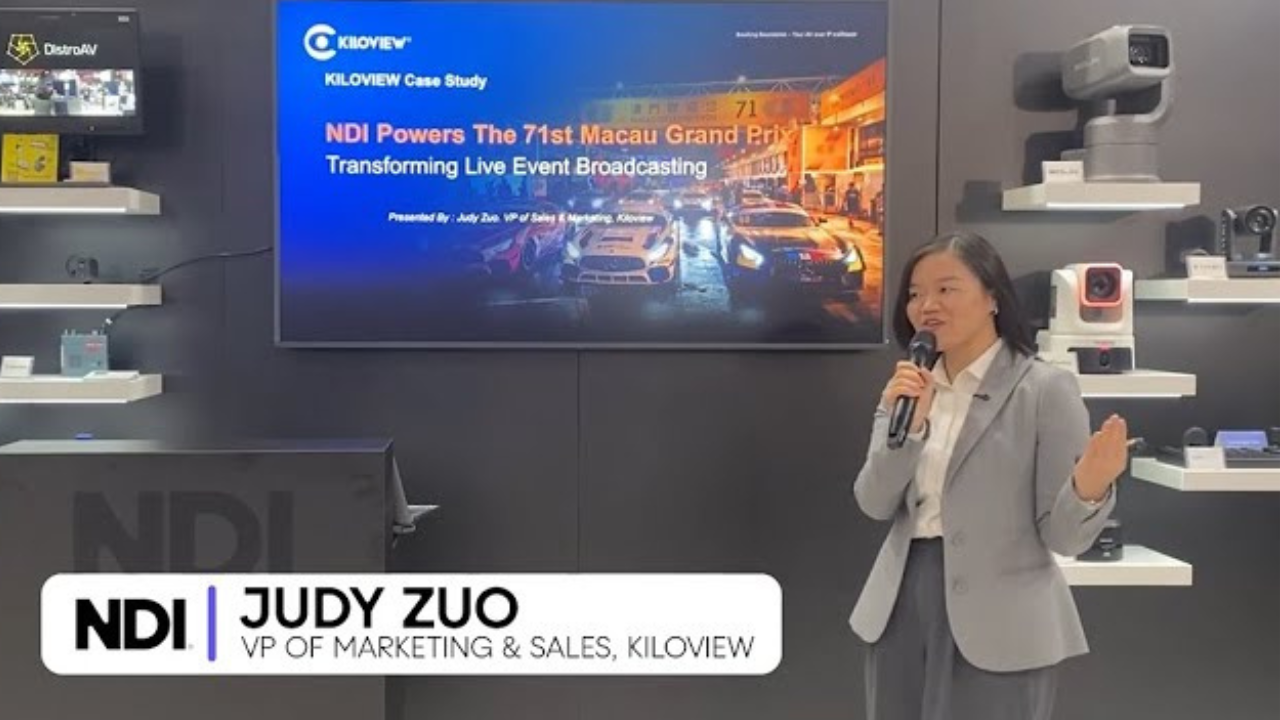 Kiloview and NDI Accelerate Macau Grand Prix