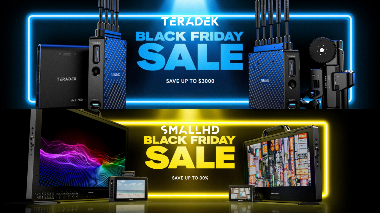 Teradek and SmallHD Black Friday 2025 Promos