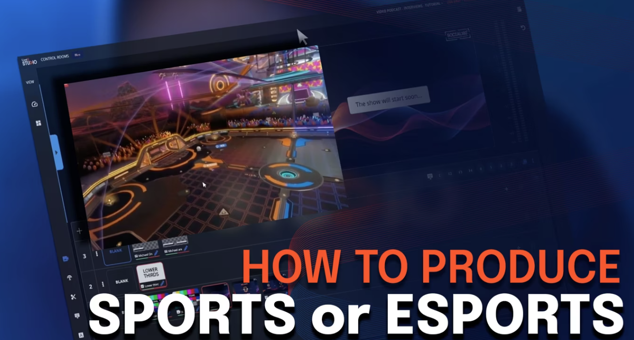 Single-Operator Sports Coverage Using LiveU Studio: Cameras, Replays & Browser-Based Control