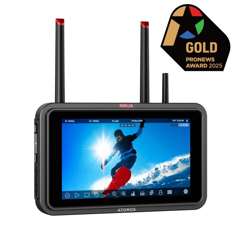 Atomos Ninja TX Wins Gold at PRONEWS AWARD 2025 for Camera Monitor Innovation