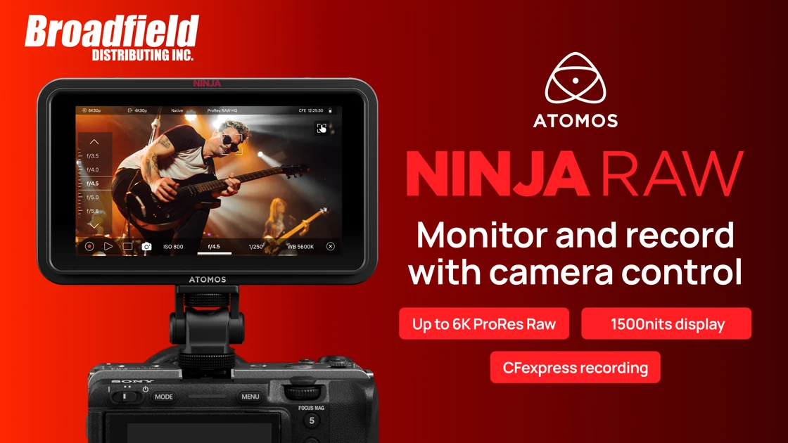NEW PRODUCT ALERT: Atomos Ninja RAW