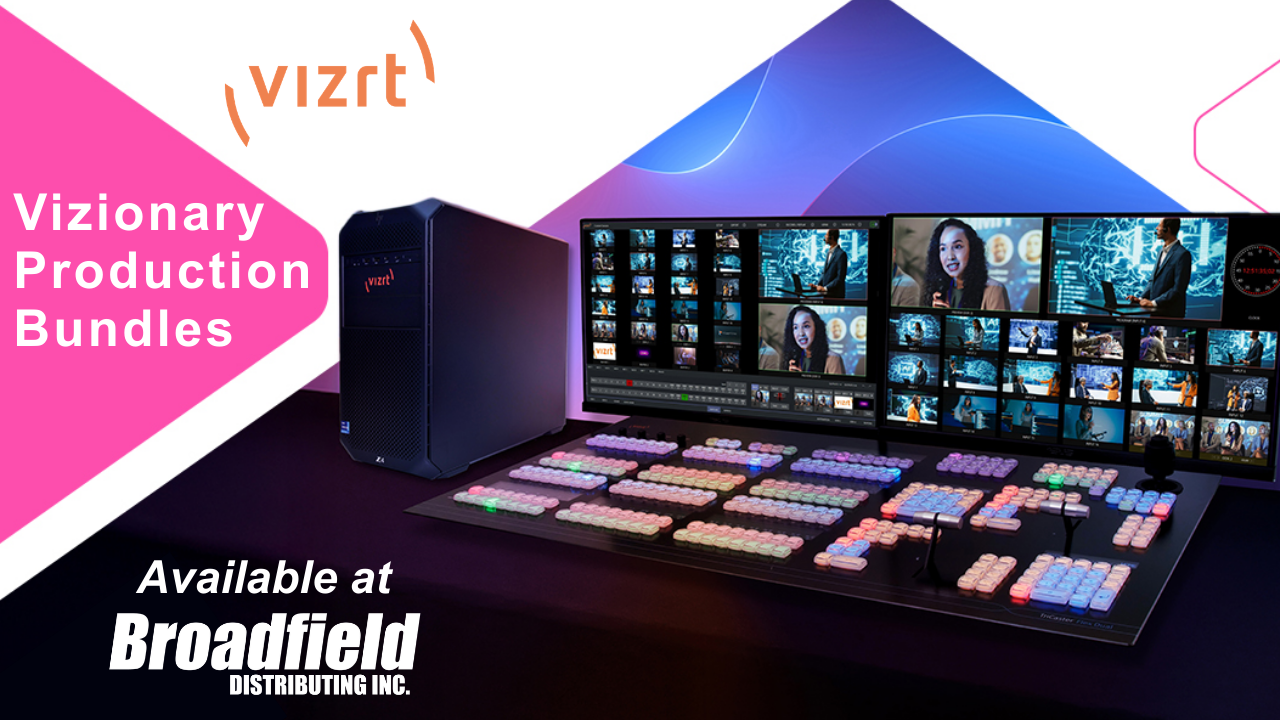 Vizrt Vizionary Production Bundles
