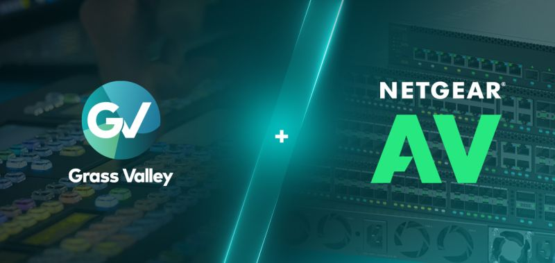 Grass Valley and NETGEAR Partner to Simplify Enterprise Live Video Production