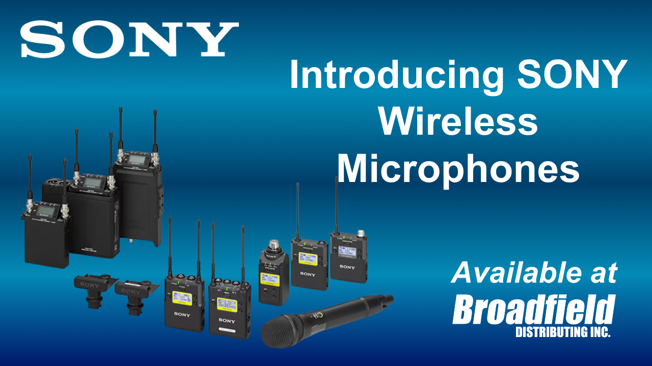 Introducing SONY Wireless Microphones