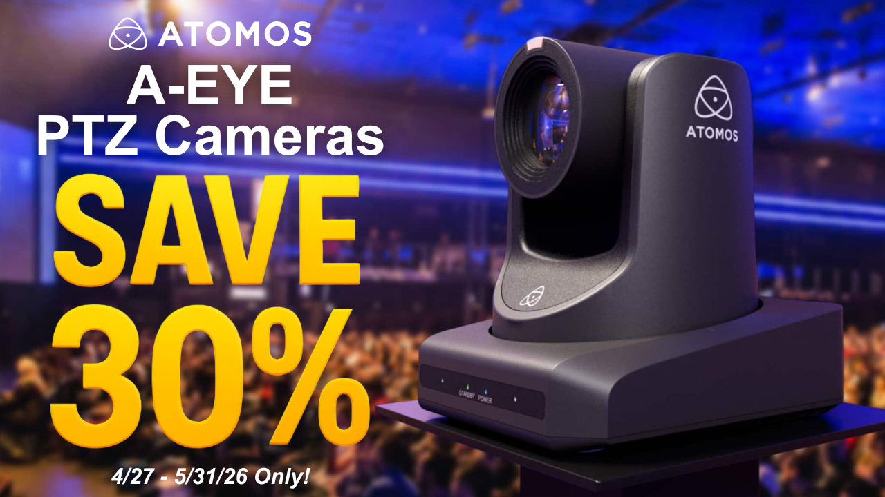 Atomos PTZ Camera Promo + NAB Updates