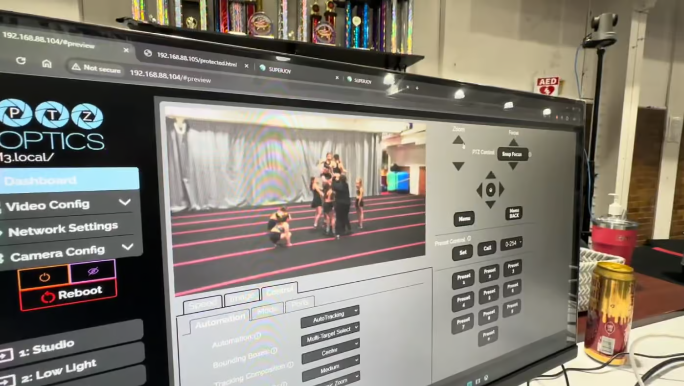 How PTZOptics Cameras and Instant Replay Are Transforming Cheerleading Training