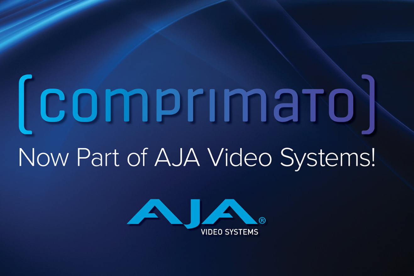 AJA and Comprimato Unite to Drive Innovation in Cloud and IP-Based Broadcast Production