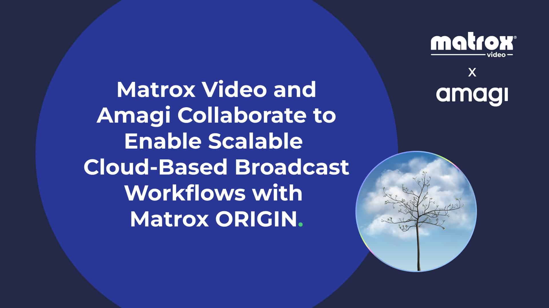 NAB 2026: Matrox Video and Amagi collaborate on cloud-based broadcast workflows using ORIGIN framework