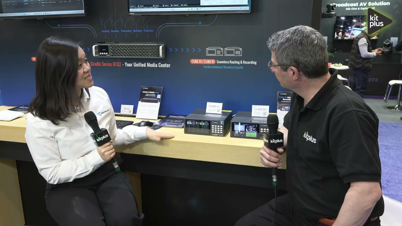 Kiloview Showcases End-to-End NDI Workflow with RF02 at NAB 2026