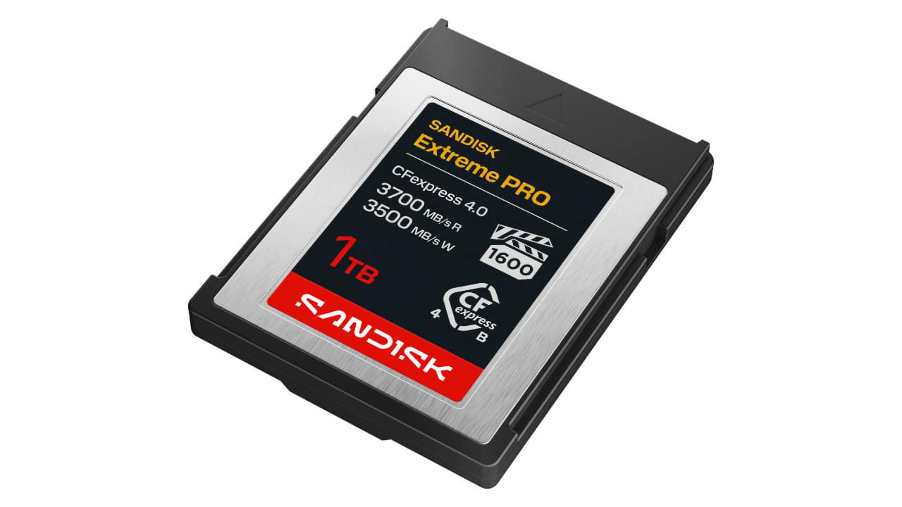 SanDisk’s CFexpress 4.0 Cards Push Speed Limits