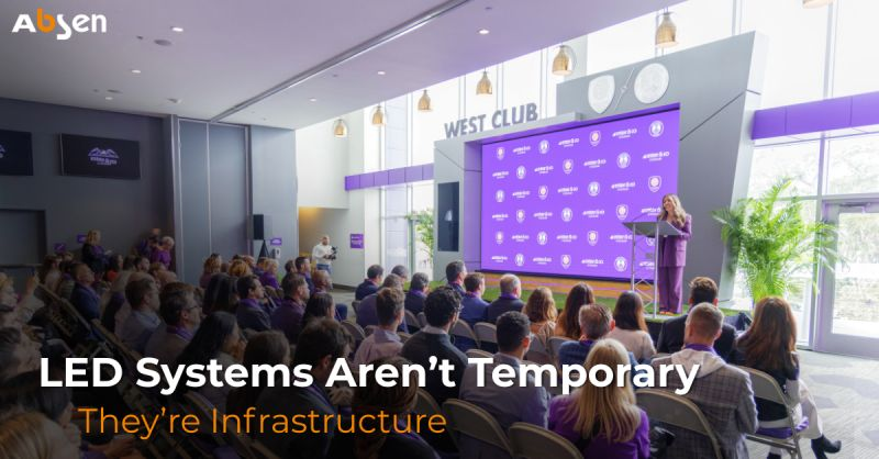 Why LED Displays Are Becoming Core Infrastructure in Modern AV Systems