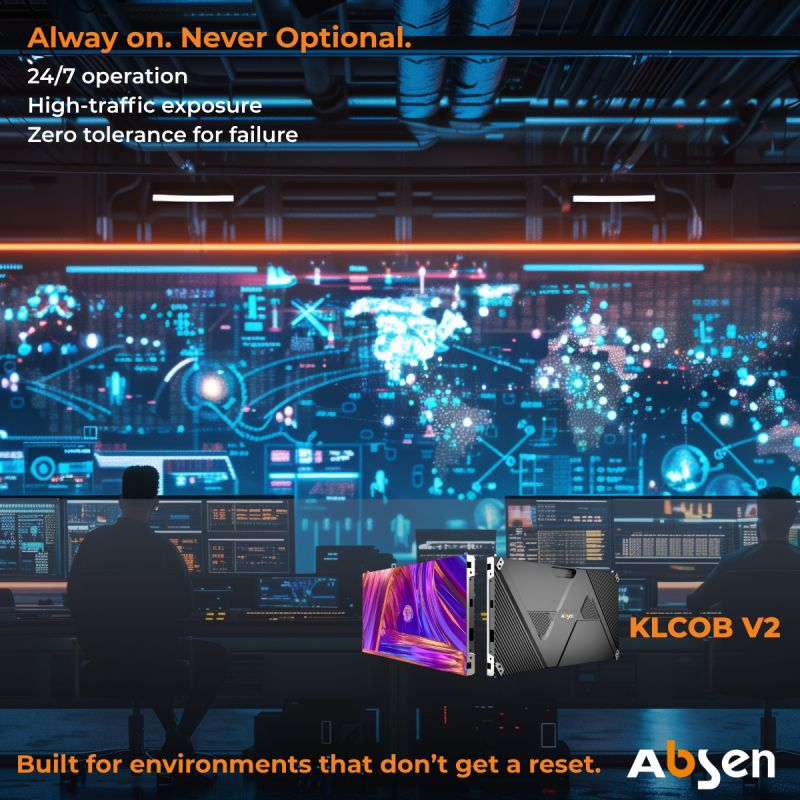 Why 24/7 Environments Require More Than Standard LED Displays