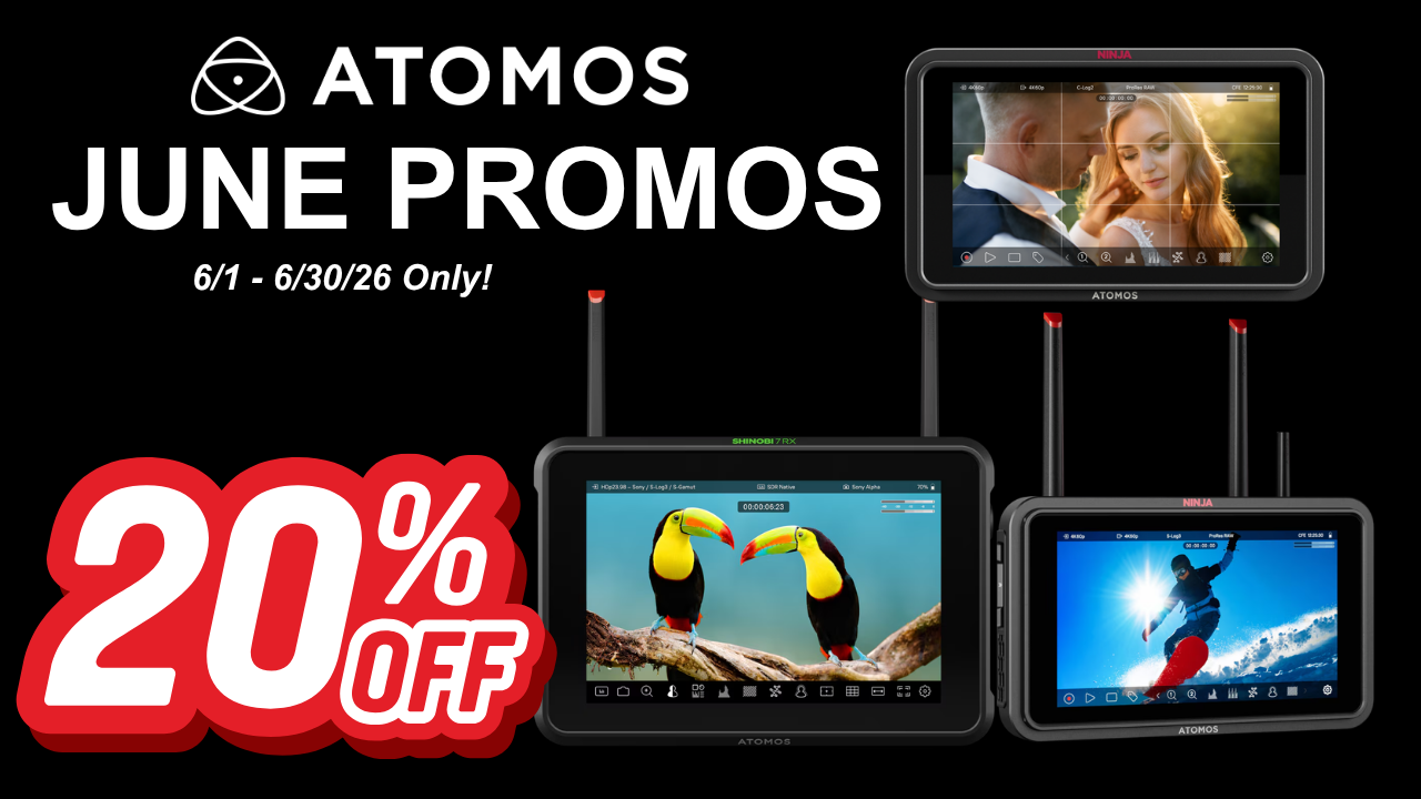 Atomos June Promos at Broadfield