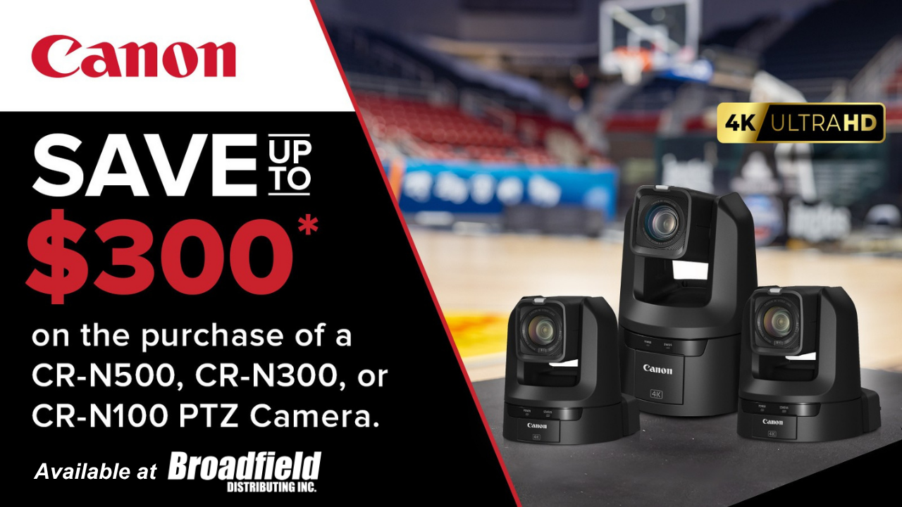 Canon PTZ Camera Promo