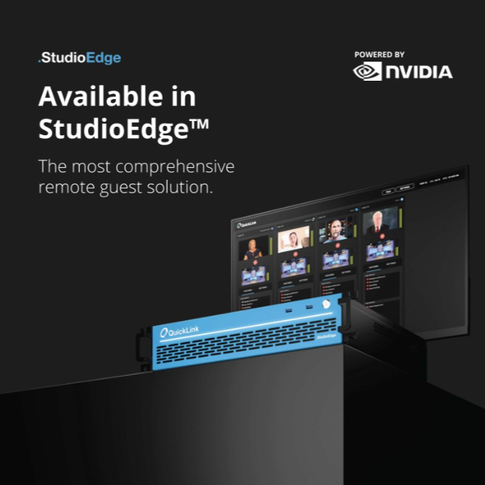 StudioEdge Uses AI to Improve Remote Guest Video and Audio Quality