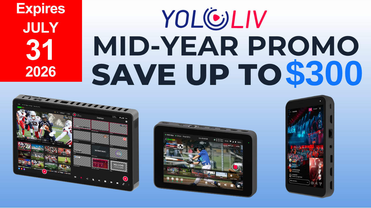 YoloLiv Mid-Year Promo