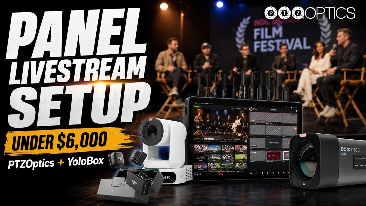 How PTZOptics Cameras Powered a Professional Film Festival Livestream