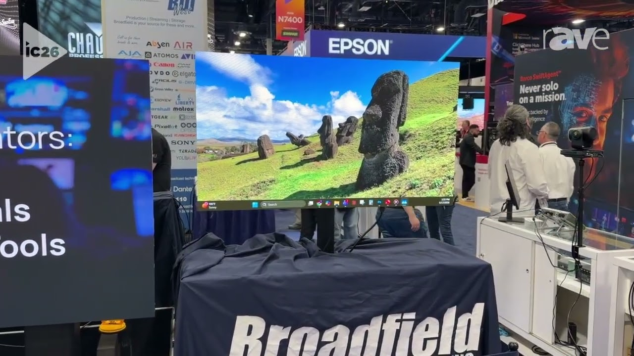 InfoComm 2026: Broadfield Showcases Absen M54 and KLCOB V2 LED Display Solutions