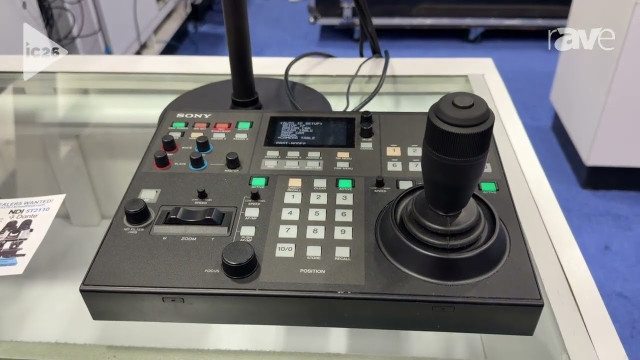 InfoComm 2026: Broadfield Showcases Sony BRC-AM7 PTZ Camera, RM-IP500 Controller, and TRIMASTER 4K Monitor