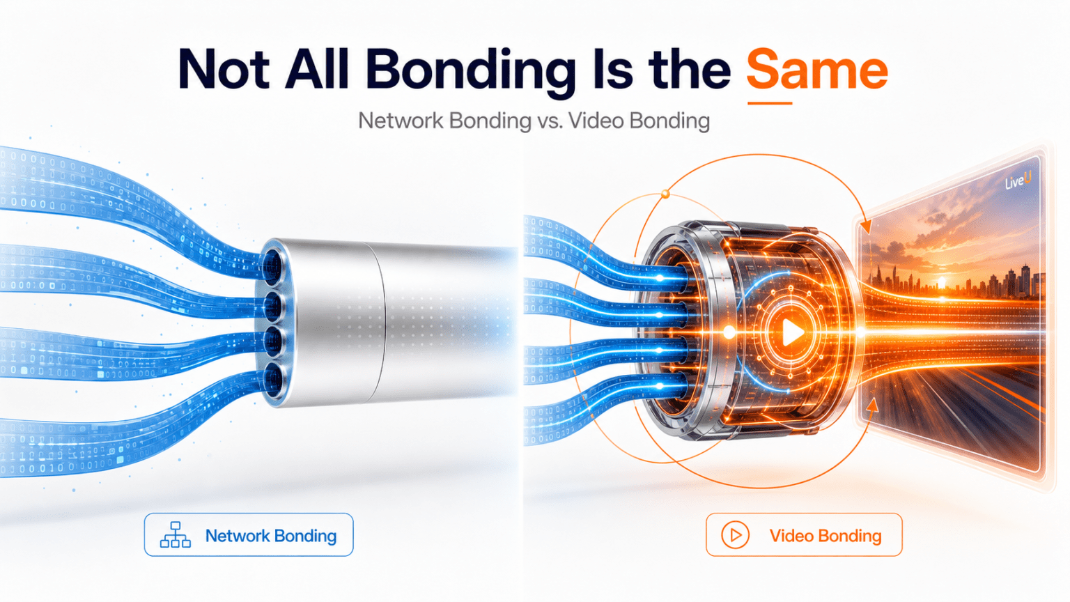 LiveU Explains Why Video Bonding Delivers More Reliable Live Streams Than Traditional Network Bonding