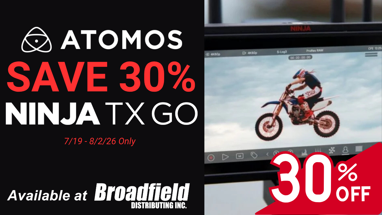 Atomos Ninja TX GO Promo