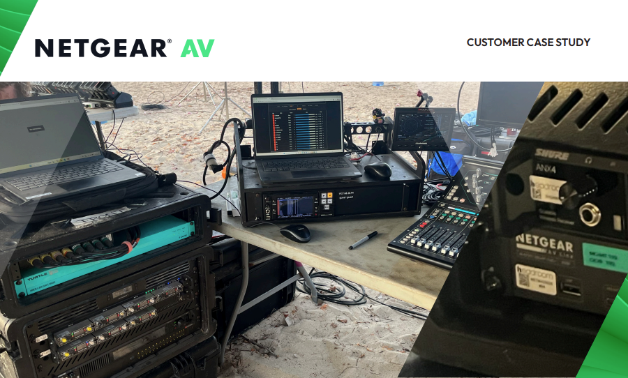 Headroom Productions Relies on NETGEAR M4250 for Survivor Québec Audio Workflows
