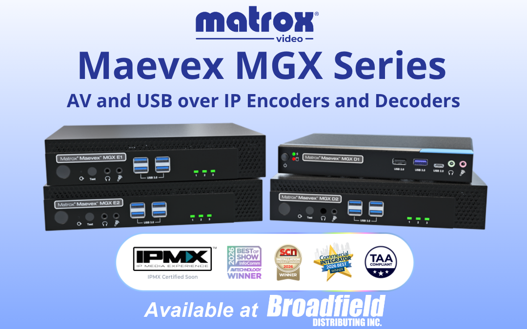 Introducing the Matrox Maevex MGX Series