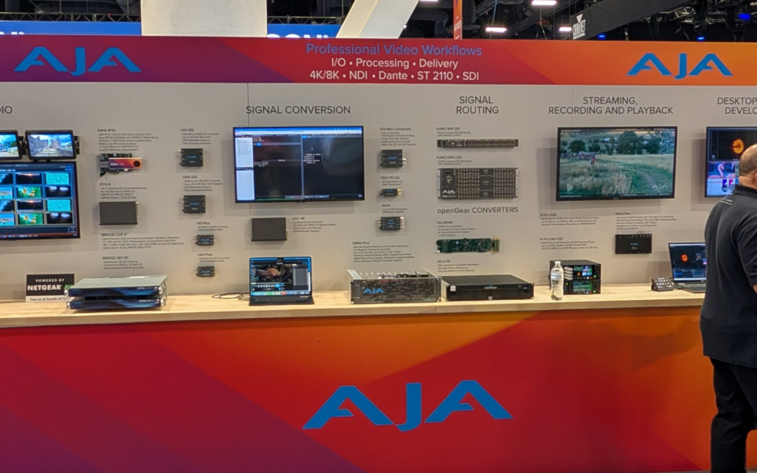 AJA at InfoComm 2026: Bridging Broadcast, AV, and IP Video Across Higher Education