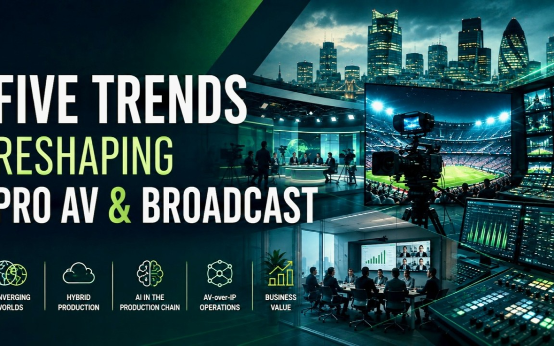 2026 Pro AV and Broadcast Trends: What Integrators Need to Prepare for Next