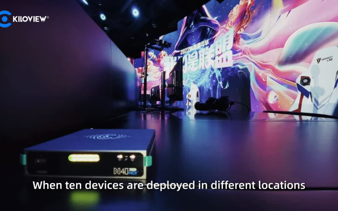 KiloLink Station Pro Simplifies Centralized Kiloview Device Management